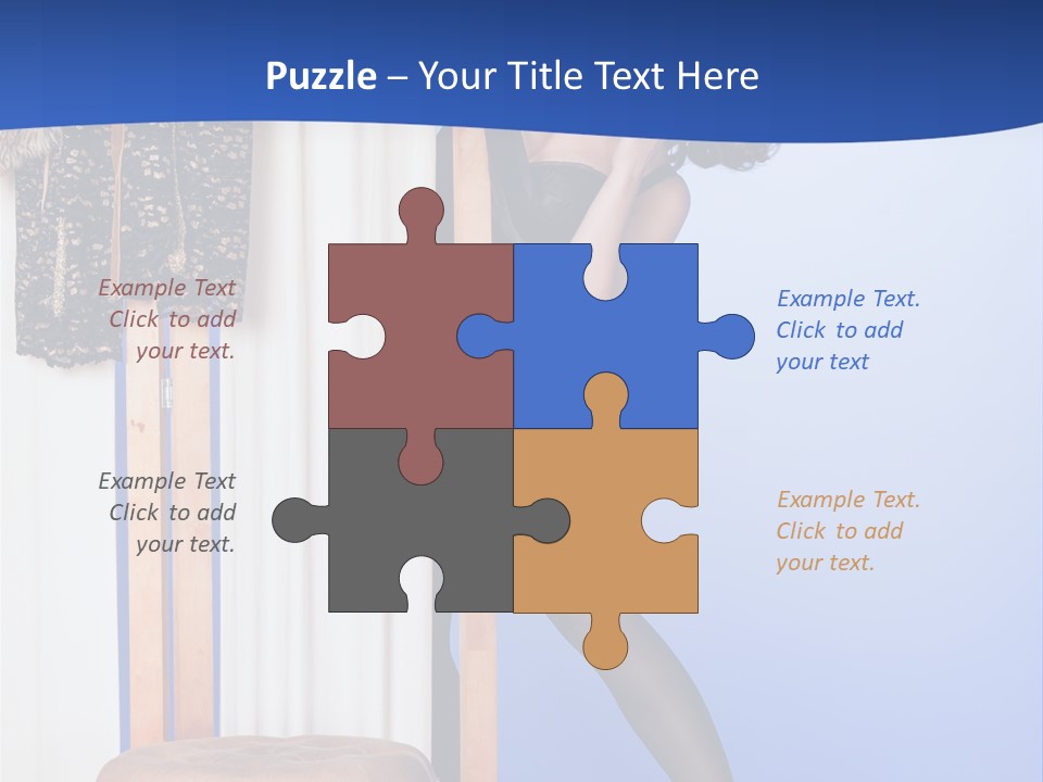 Retro Glamour Sensuality PowerPoint Template