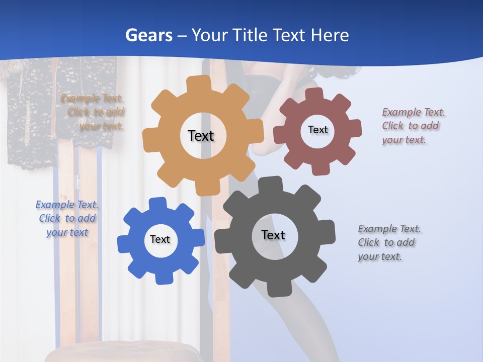 Retro Glamour Sensuality PowerPoint Template