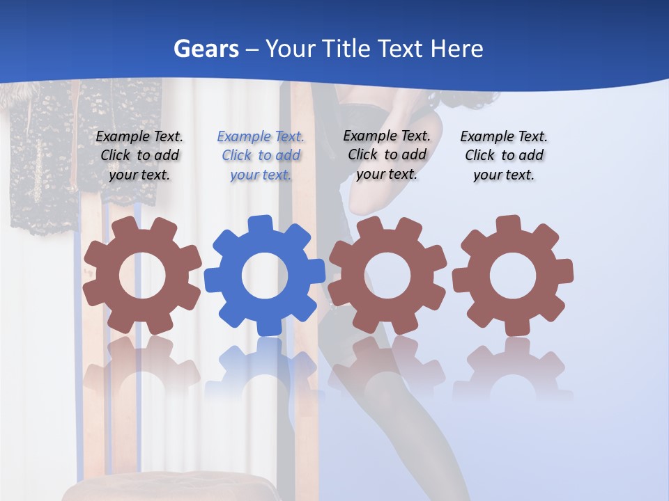 Retro Glamour Sensuality PowerPoint Template