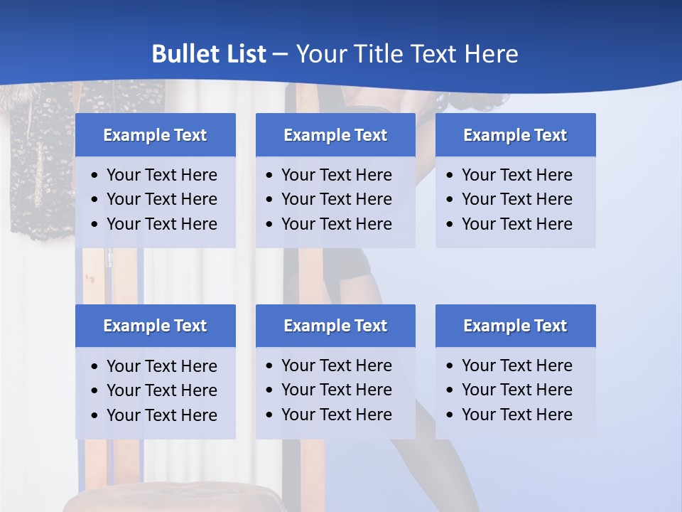 Retro Glamour Sensuality PowerPoint Template