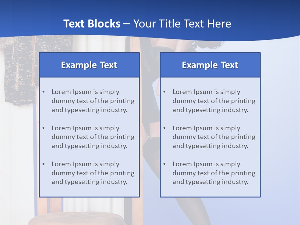 Retro Glamour Sensuality PowerPoint Template