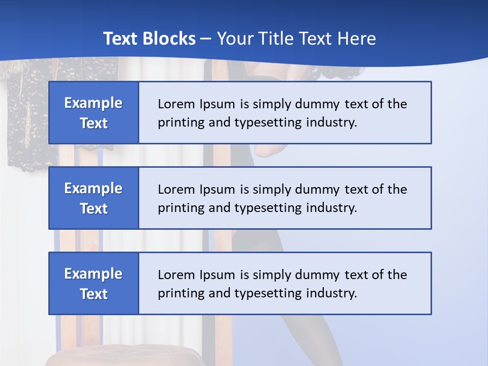 Retro Glamour Sensuality PowerPoint Template