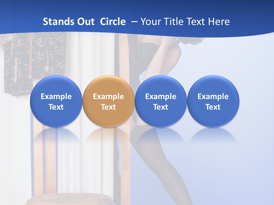 Retro Glamour Sensuality PowerPoint Template