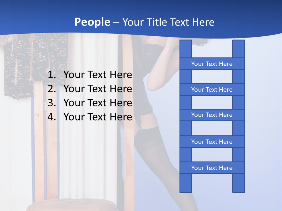 Retro Glamour Sensuality PowerPoint Template