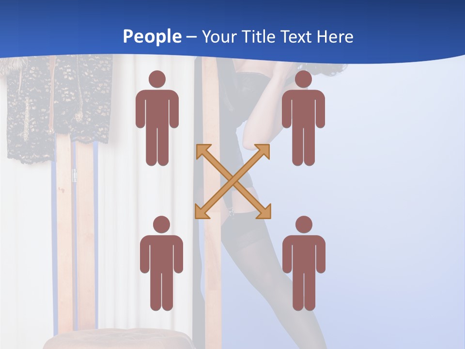 Retro Glamour Sensuality PowerPoint Template