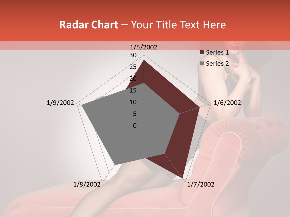Chaise Female Chaise Longue PowerPoint Template