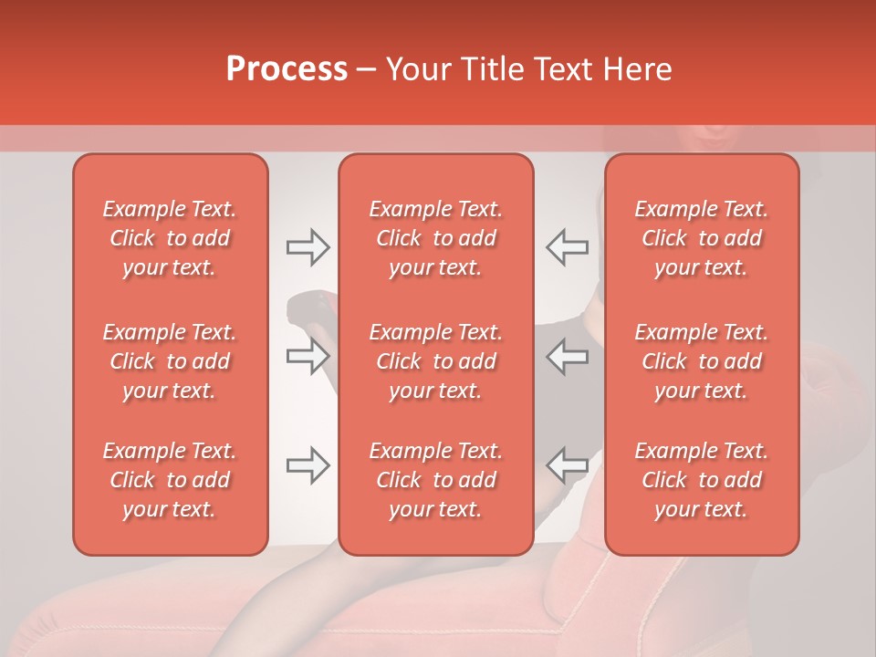 Chaise Female Chaise Longue PowerPoint Template