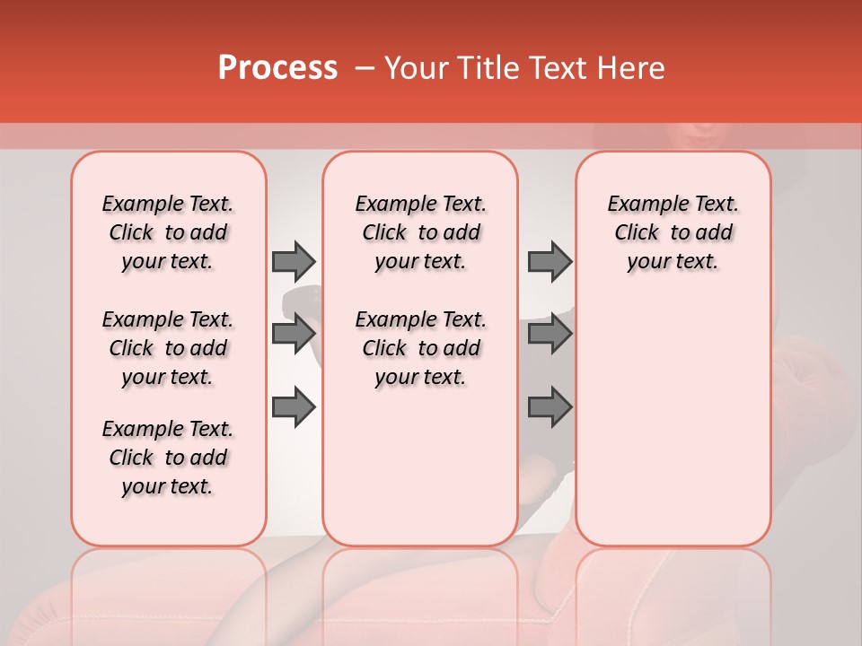Chaise Female Chaise Longue PowerPoint Template