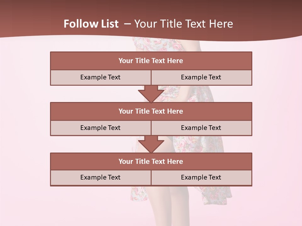 Pink Beauty Sensuality PowerPoint Template