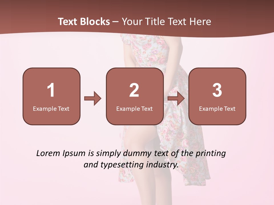 Pink Beauty Sensuality PowerPoint Template