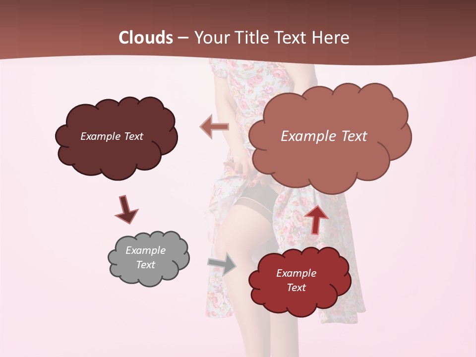 Pink Beauty Sensuality PowerPoint Template