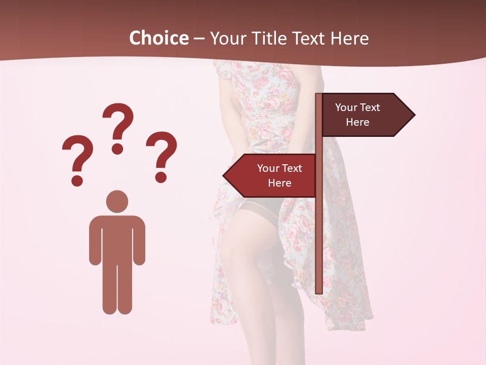 Pink Beauty Sensuality PowerPoint Template