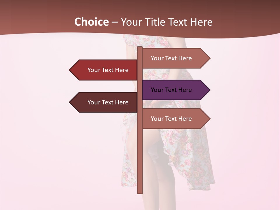 Pink Beauty Sensuality PowerPoint Template