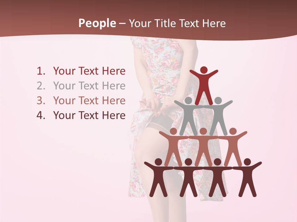 Pink Beauty Sensuality PowerPoint Template