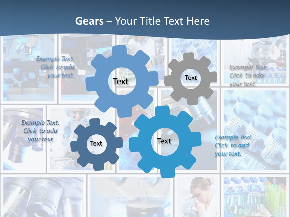 Scientific Experiment Laboratory PowerPoint Template