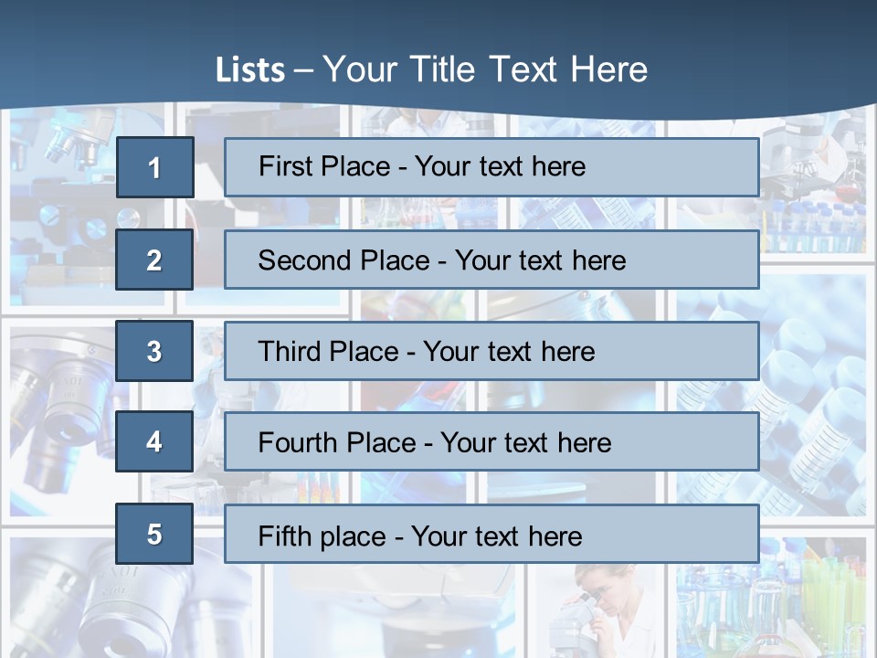 Scientific Experiment Laboratory PowerPoint Template