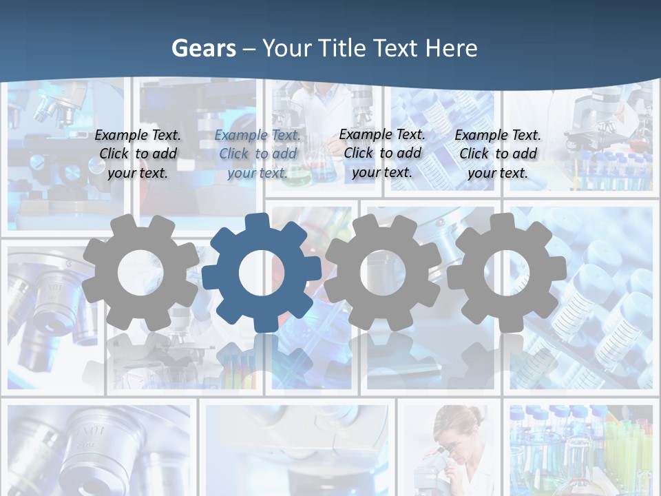 Scientific Experiment Laboratory PowerPoint Template
