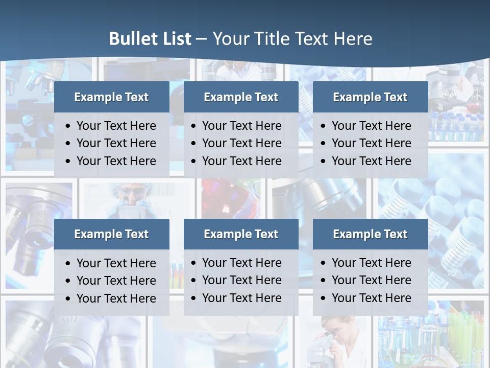 Scientific Experiment Laboratory PowerPoint Template