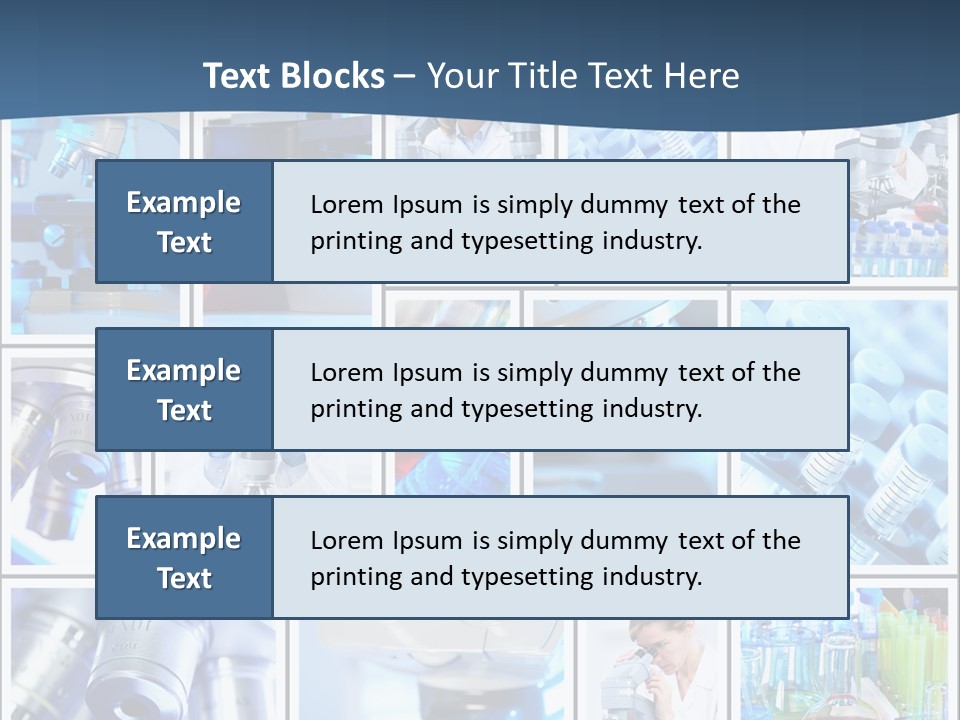 Scientific Experiment Laboratory PowerPoint Template