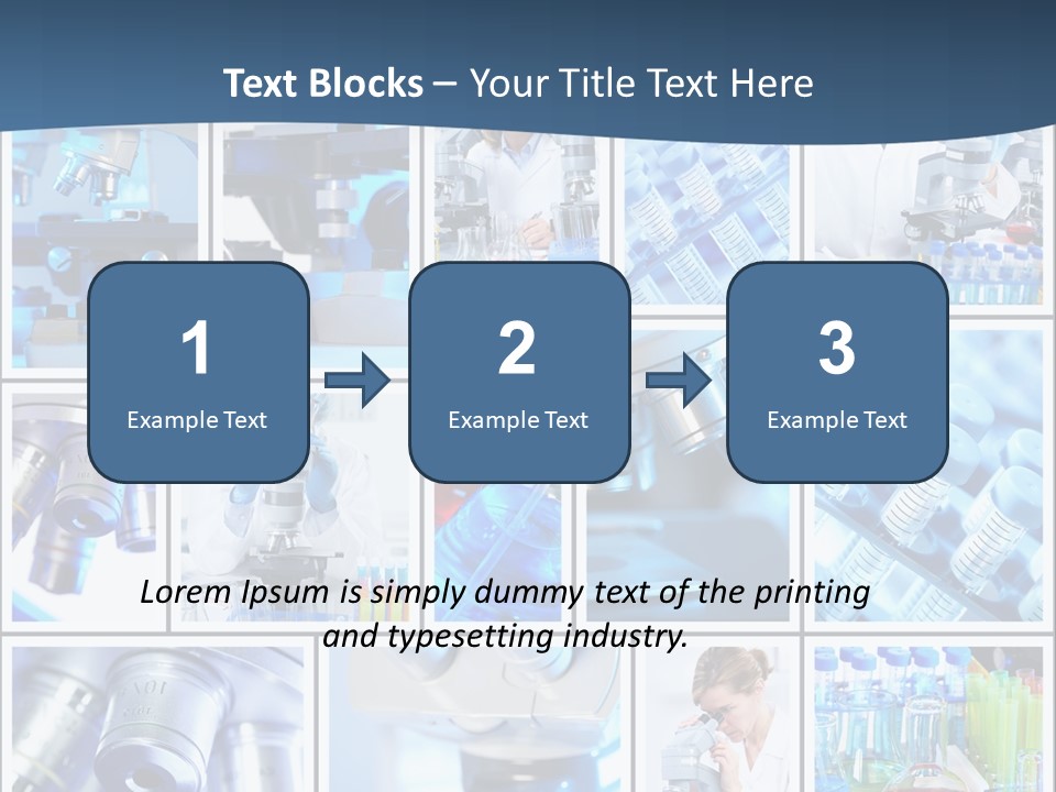 Scientific Experiment Laboratory PowerPoint Template