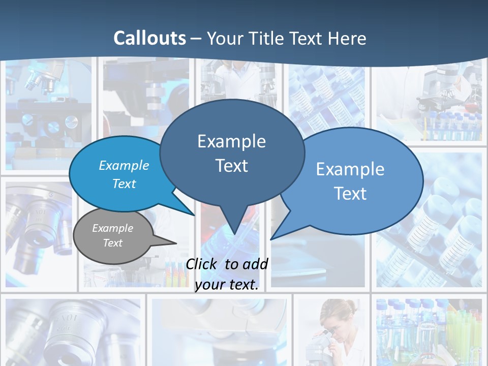 Scientific Experiment Laboratory PowerPoint Template