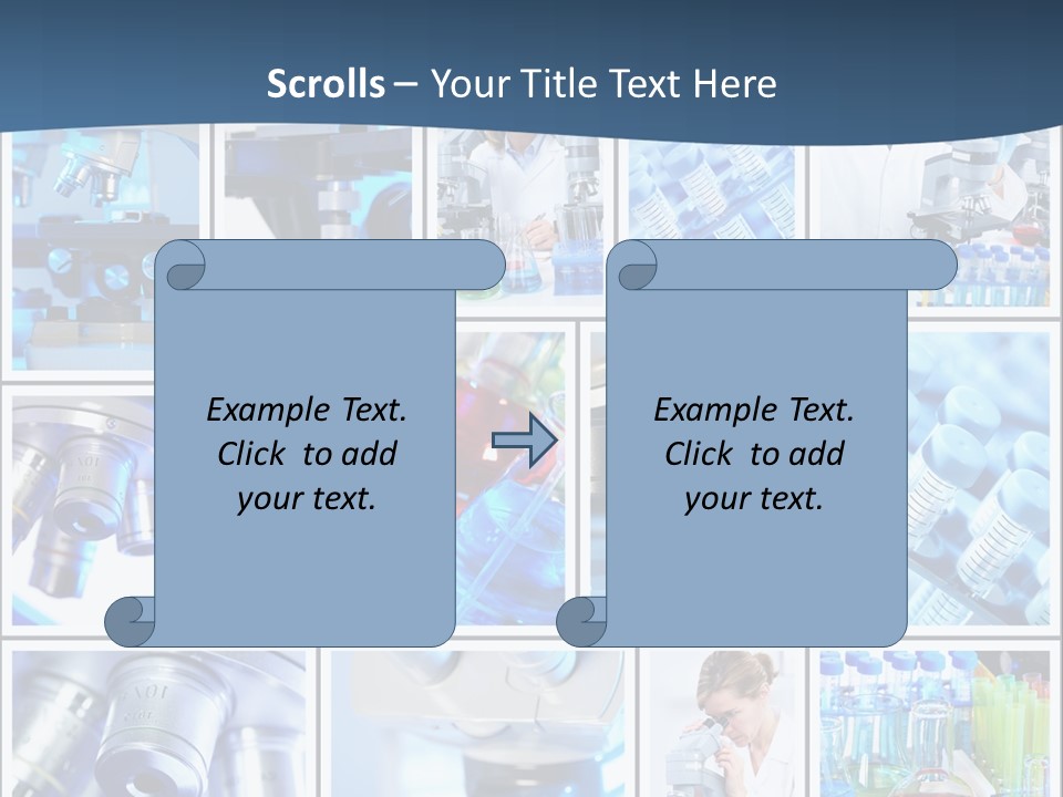 Scientific Experiment Laboratory PowerPoint Template