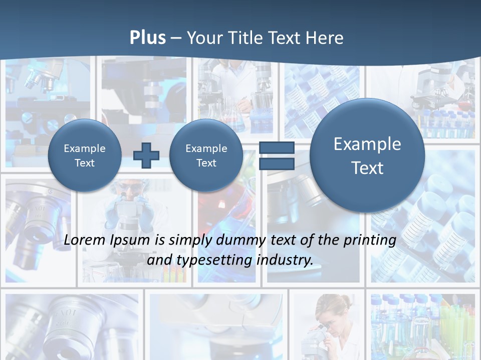 Scientific Experiment Laboratory PowerPoint Template