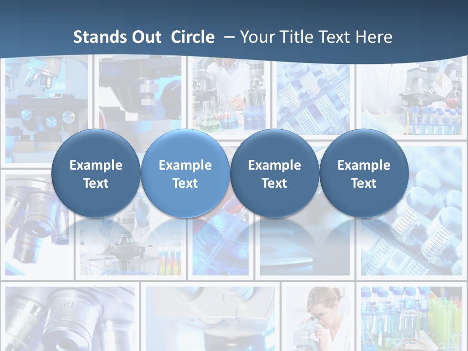 Scientific Experiment Laboratory PowerPoint Template