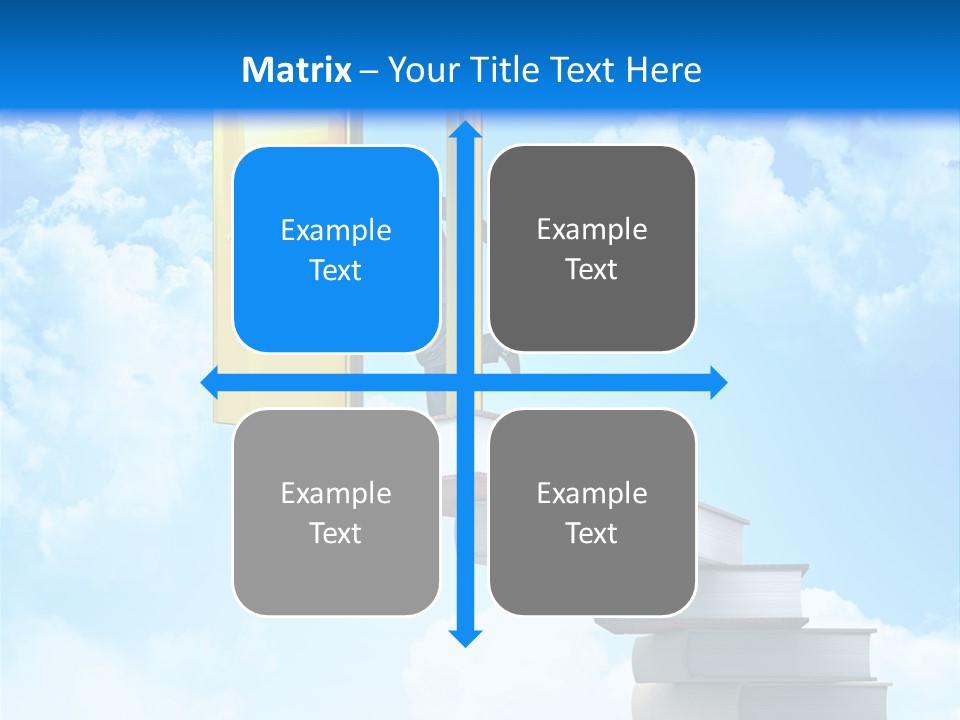 Businessman Worker Open PowerPoint Template