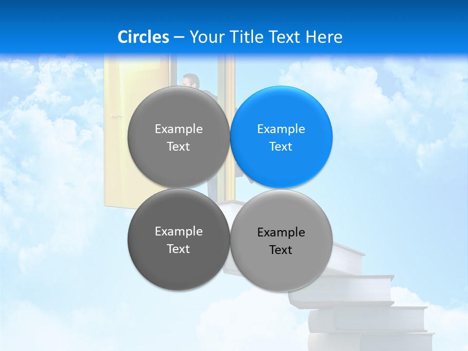 Businessman Worker Open PowerPoint Template