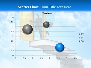 Businessman Worker Open PowerPoint Template