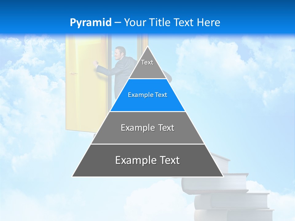 Businessman Worker Open PowerPoint Template
