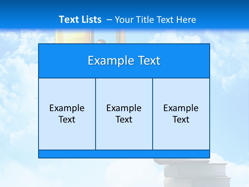 Businessman Worker Open PowerPoint Template
