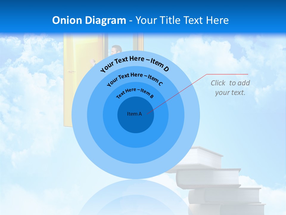 Businessman Worker Open PowerPoint Template