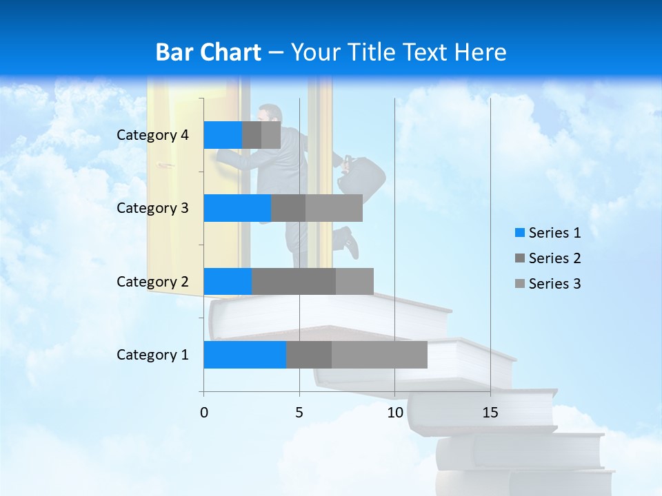 Businessman Worker Open PowerPoint Template