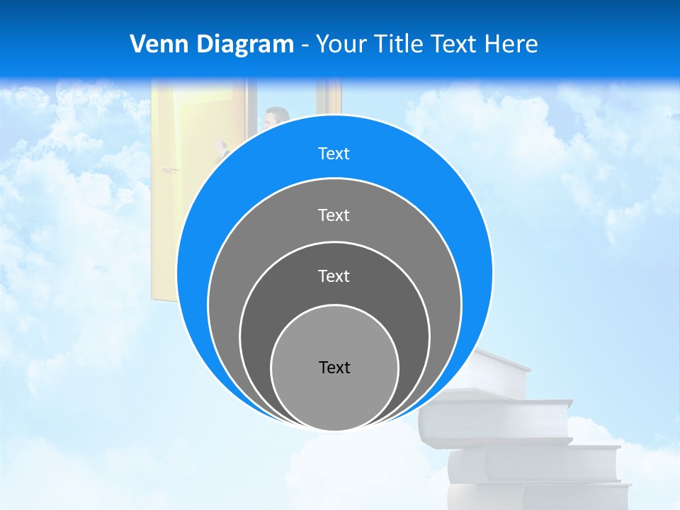 Businessman Worker Open PowerPoint Template