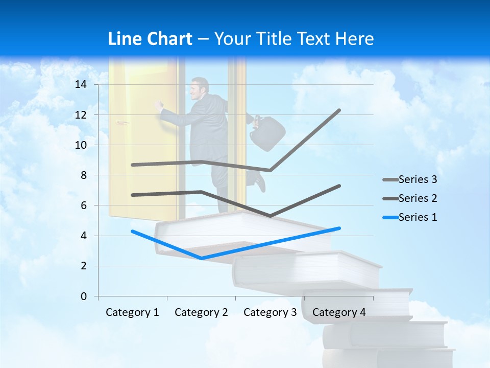 Businessman Worker Open PowerPoint Template