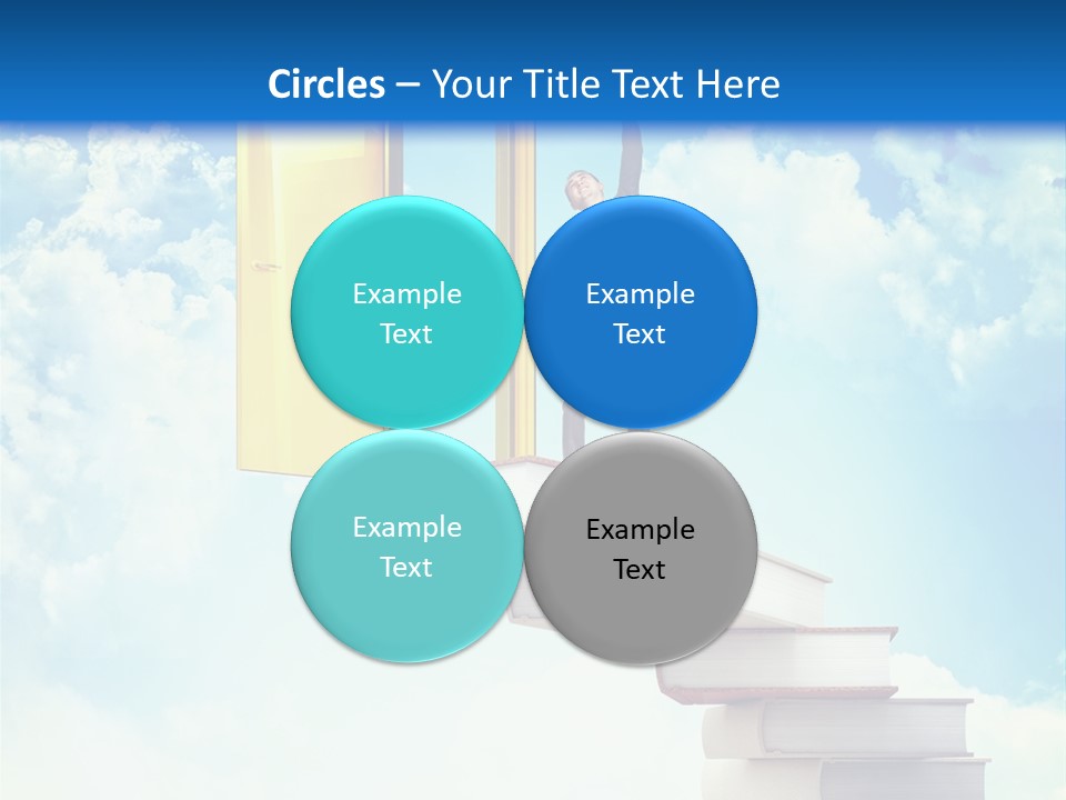 Man Student Win PowerPoint Template