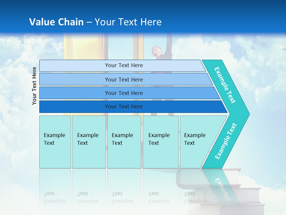 Man Student Win PowerPoint Template