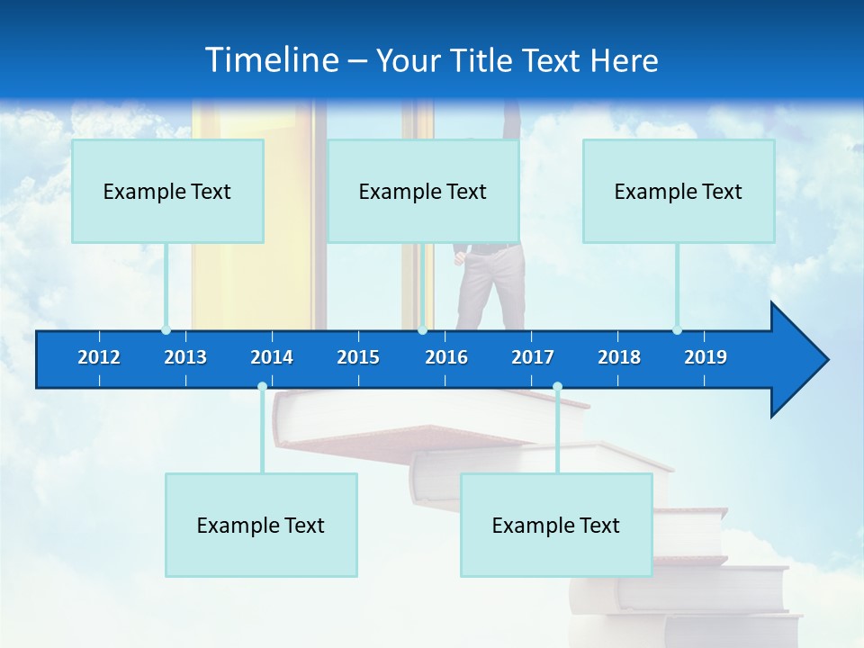 Man Student Win PowerPoint Template