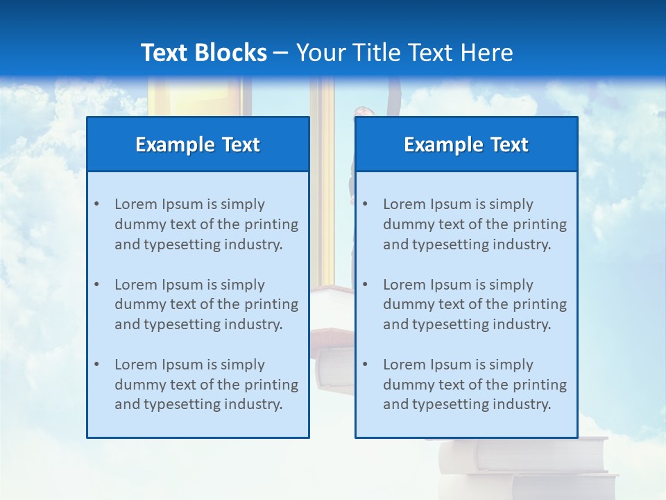 Man Student Win PowerPoint Template