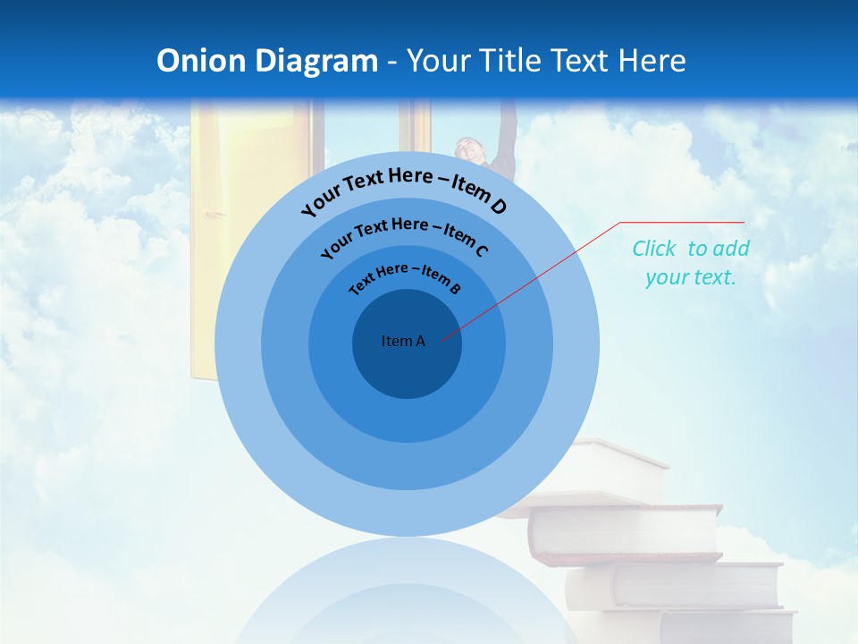 Man Student Win PowerPoint Template