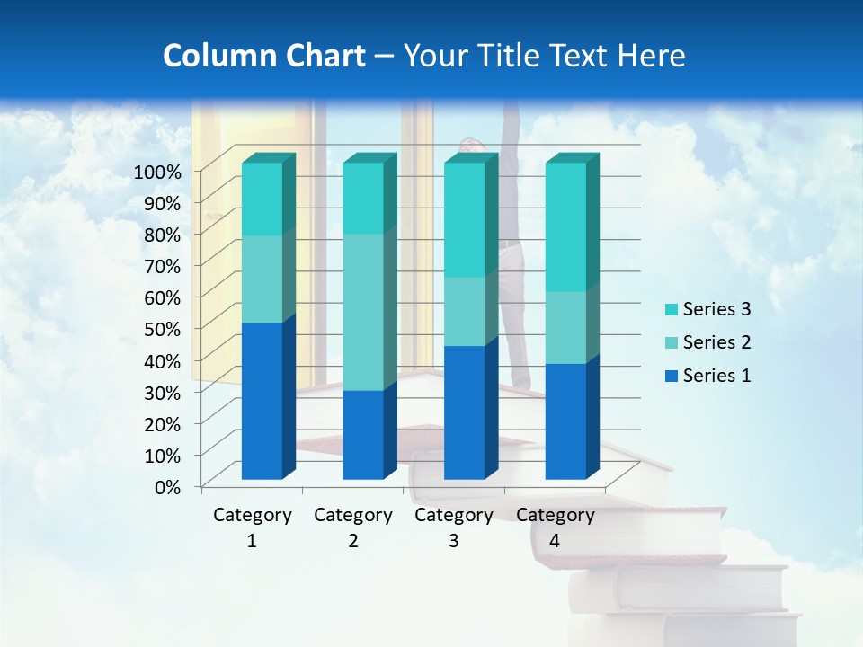 Man Student Win PowerPoint Template