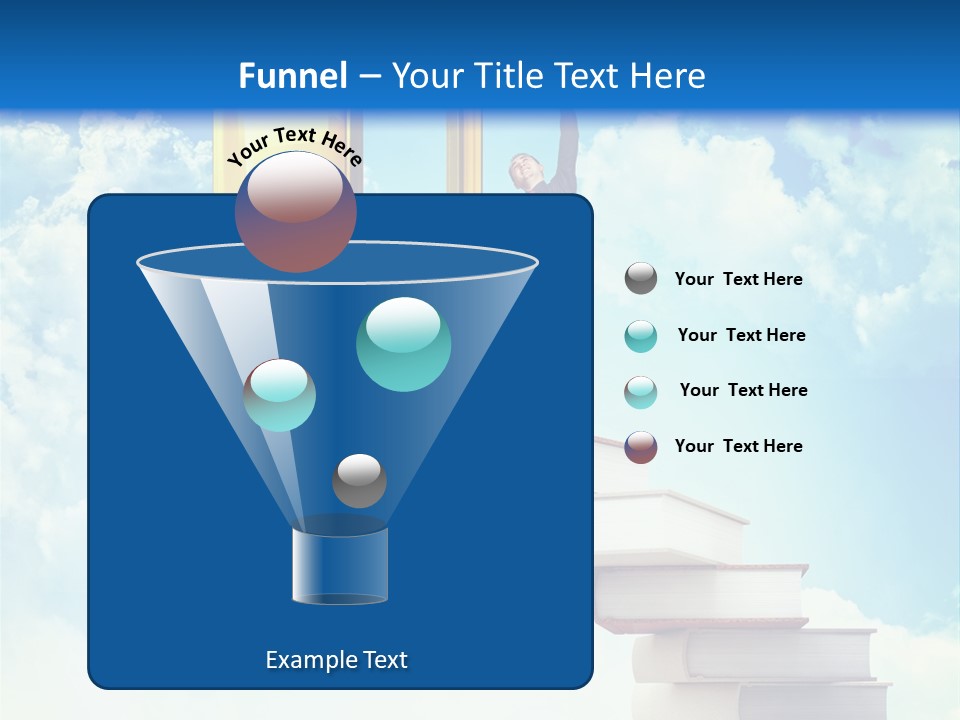 Man Student Win PowerPoint Template