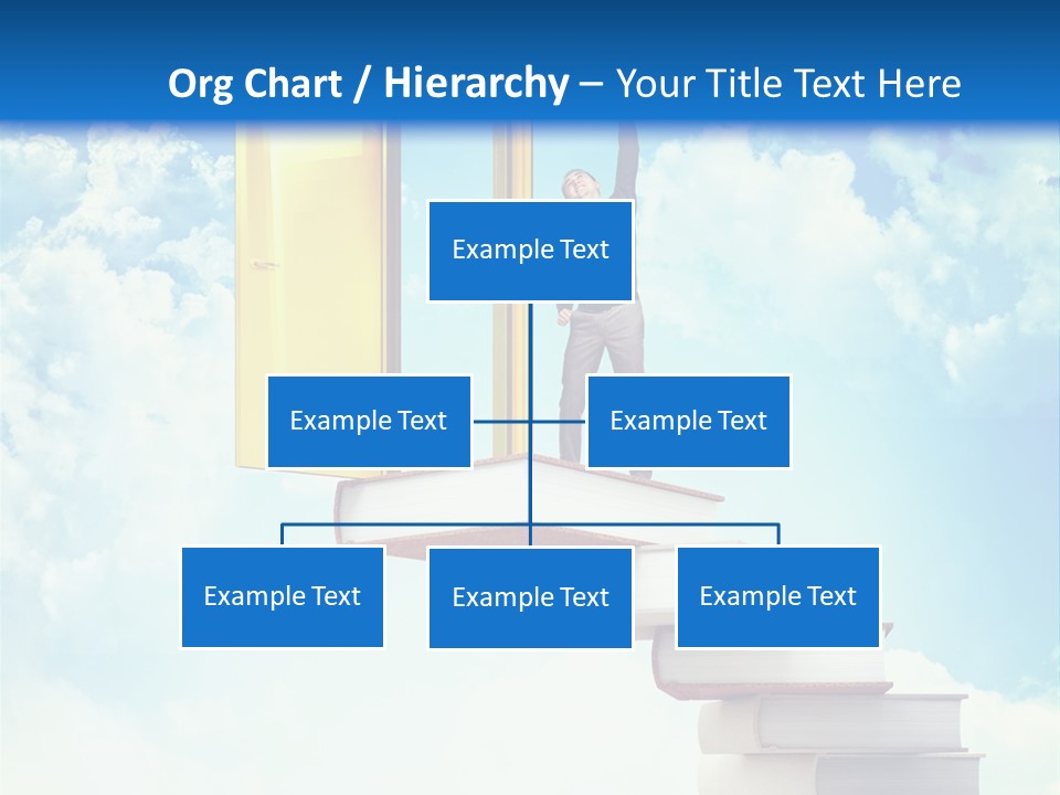 Man Student Win PowerPoint Template