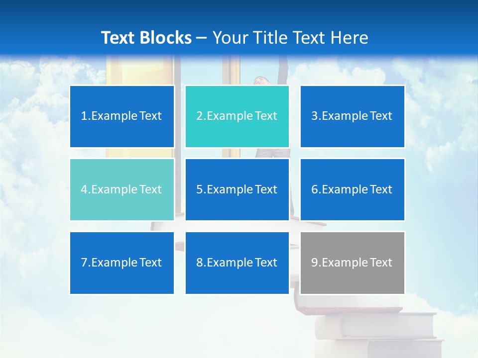Man Student Win PowerPoint Template