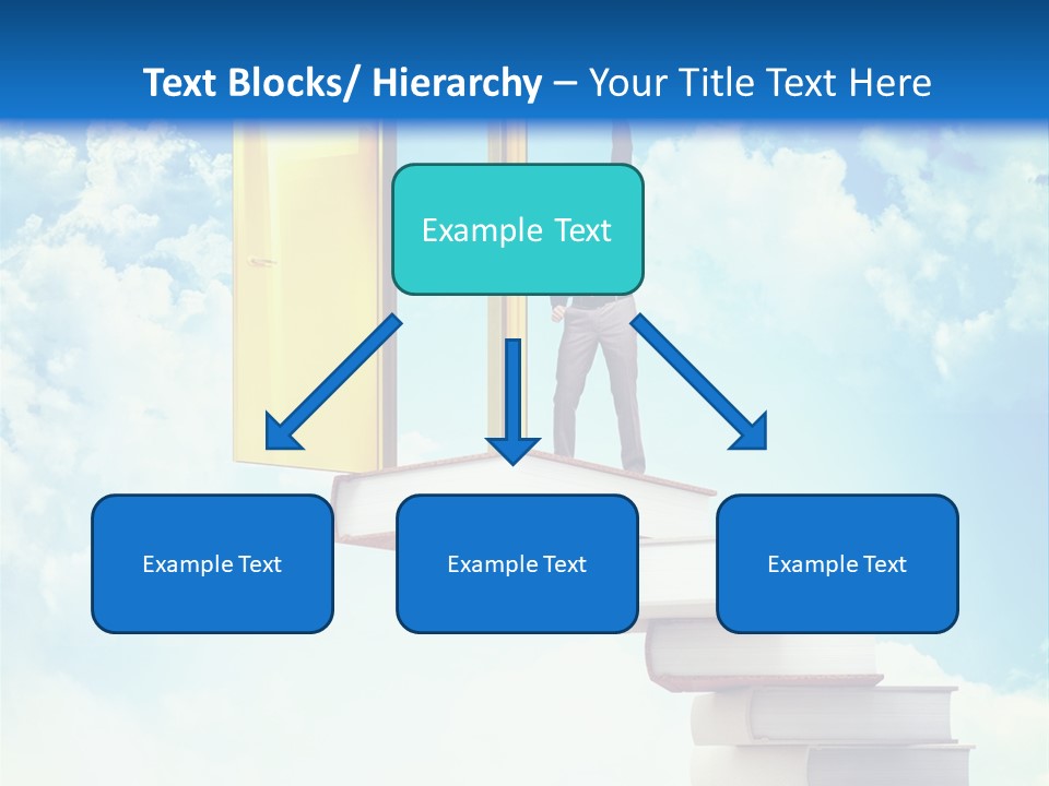 Man Student Win PowerPoint Template