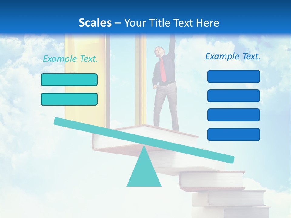 Man Student Win PowerPoint Template