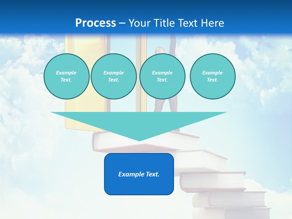 Man Student Win PowerPoint Template
