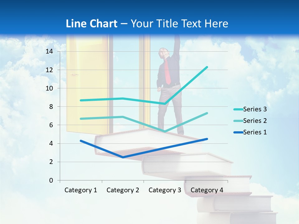 Man Student Win PowerPoint Template